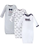 Hudson Baby Baby Boys Hudson Cotton Gowns, Train, Preemie/Newborn