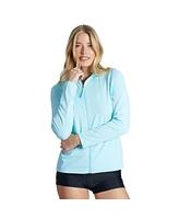 Free Country Women's SunFree Full Zip Upf Sunshirt