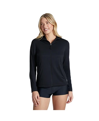 Free Country Women's SunFree Full Zip Upf Sunshirt
