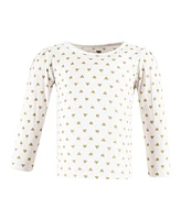 Hudson Baby Girls Long Sleeve T-Shirts Daddy, 18-24 Months