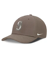 Nike Men's Brown Seattle Mariners Rise Performance Adjustable Hat