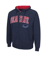 Colosseum Men's Navy Florida Atlantic Owls Arch Logo 3.0 Full-Zip Hoodie