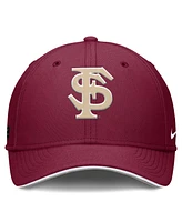 Nike Men's Garnet Florida State Seminoles 2025 Dugout Coaches Rise Swoosh Performance Flex Hat