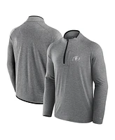 Fanatics Men's Black Colorado Buffaloes Mock Neck Half-Zip Pullover Jacket