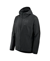 Nike Men's Black Michigan Wolverines Performance Full-Zip Woven Jacket