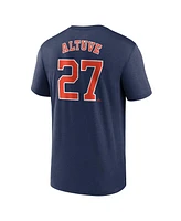 Nike Men's Jose Altuve Navy Houston Astros Legend Name and Number Home T-Shirt