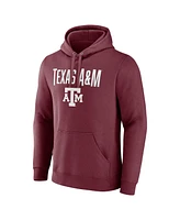 Fanatics Men's Maroon Texas A&M Aggies Team Lockup Pullover Hoodie