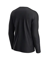Fanatics Men's Black South Carolina Gamecocks Weekend Favorite Raglan Long Sleeve T-Shirt