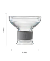The Wine Savant Khen Frozen Margarita and Cocktail Chiller Glasses, Set of 4