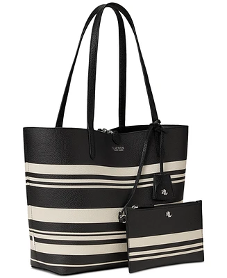 Lauren Ralph Large Reversible Tote Bag