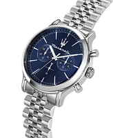 Maserati Men's Chronograph Stainless Steel Metal Band Watch, 42mm
