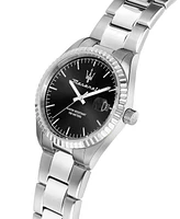 Maserati Men's Date Stainless Steel Metal Band Watch