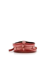 Pre-Owned Chloe Small Marcie Nude Crossbody Bag Leather