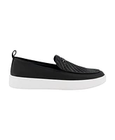 Karl Lagerfeld Paris Men's Woven Slip On Loafers