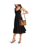 Anne Klein Caning Small Satchel Bag