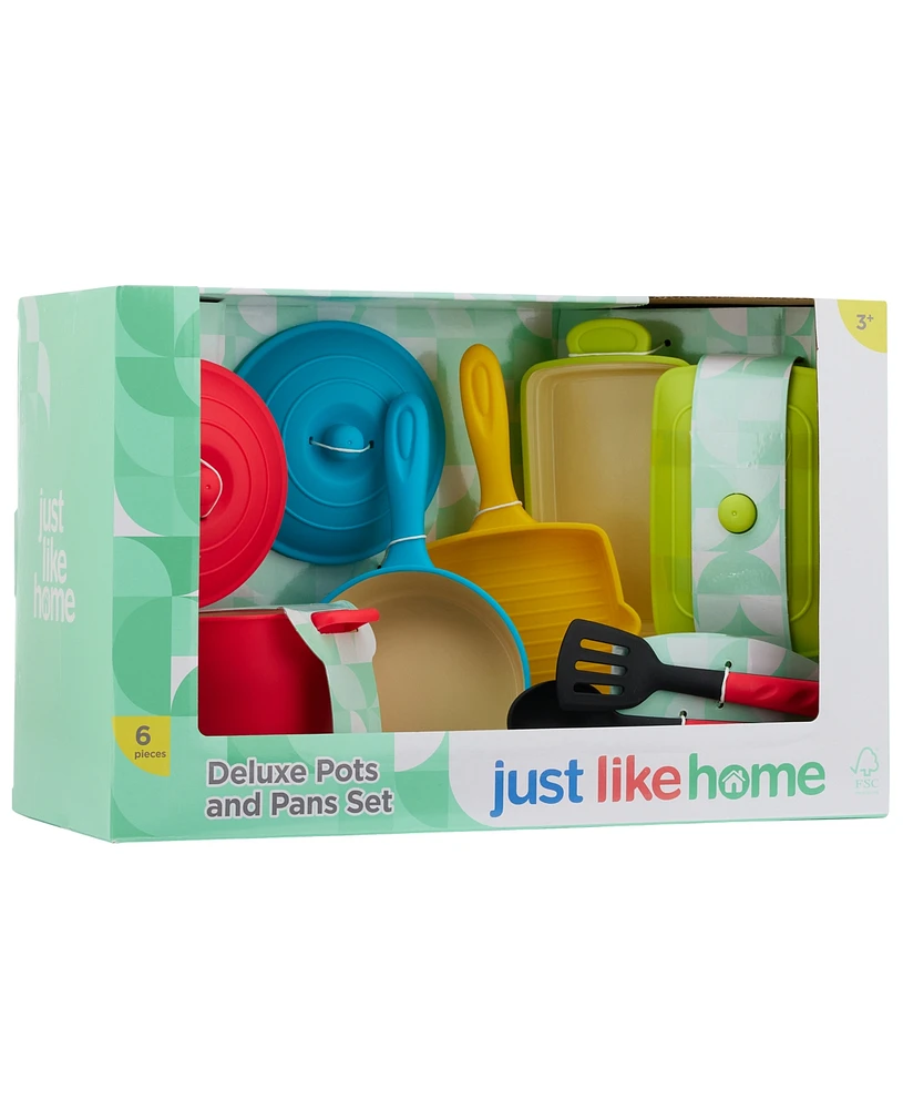 Just Like Home Deluxe Pots and Pans Playset