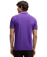 Boss by Hugo Boss Men's Stretch-Cotton Slim-Fit Polo