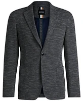 Boss by Hugo Men's Micro-Patterned Slim-Fit Suit Blazer