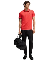 Boss by Hugo Men's Stretch-Cotton Slim-Fit Polo