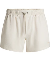 Boss by Hugo Men's Striped Seersucker Swim Shorts