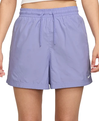 Nike Sportswear Women's Classic Woven Mid-Rise Shorts