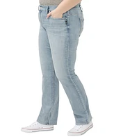 Silver Jeans Co. Plus Suki Mid Rise Curvy Fit Slim Bootcut