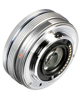 Olympus M.Zuiko Digital 14-42mm f/3.5-5.6 Ez Pancake Lens for Micro Four Thirds, Silver