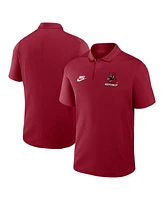 Nike Men's Crimson Alabama Tide Primetime Victory Legacy Vault Logo Performance Polo Shirt
