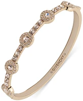 Givenchy Crystal Halo Station Bangle Bracelet