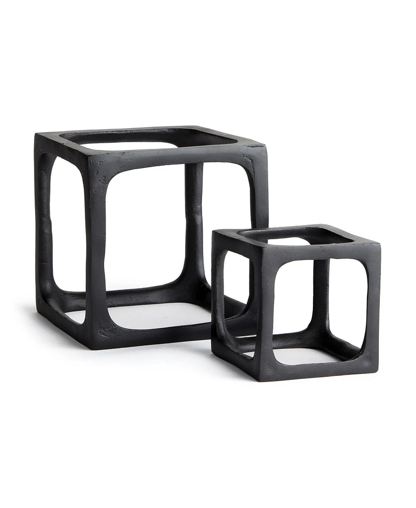 Cubist Sculptures, Set Of 2