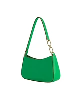 Fred Segal Medium Shine Leather Mini Shoulder Bag
