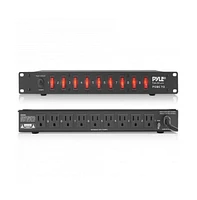 Pyle 15 Amp Power Supply Control Unit – Rack Mountable with 9 Outlets (1800VA)