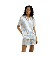 Lilysilk Women's La Terra Short Silk Pajama Set
