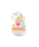 Bebe Little Girls Trendy and Comfortable with Charms Sandals