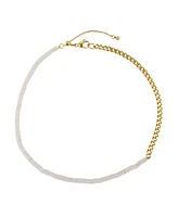 Rose Quartz / Gold Necklace
