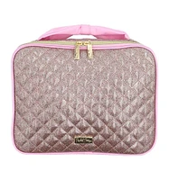 Packed Party Glitter Bomb Lunch Bag Cute Small Soft Insulated Lunchbox for Kids School Lunch Box Cooler Can Carry a Water Bottle, Ice Packs for Cold F