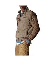 Members Only Men's Tweed Varsity Jacket