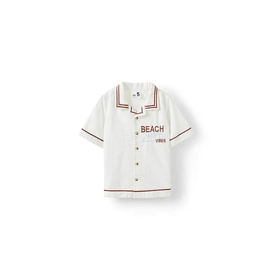 Cotton On Boys Cabana Short Sleeve Shirt