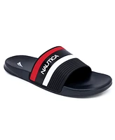 Nautica Men's Fitz Round Toe Pool Slides