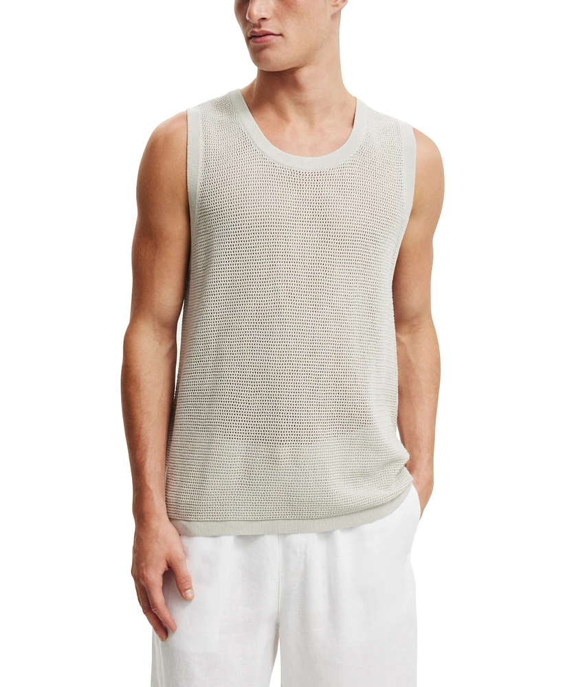 Cotton On Men's Knit Tank Top