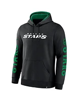 Fanatics Men's Black Dallas Stars Big City Legacy Fleece Pullover Hoodie