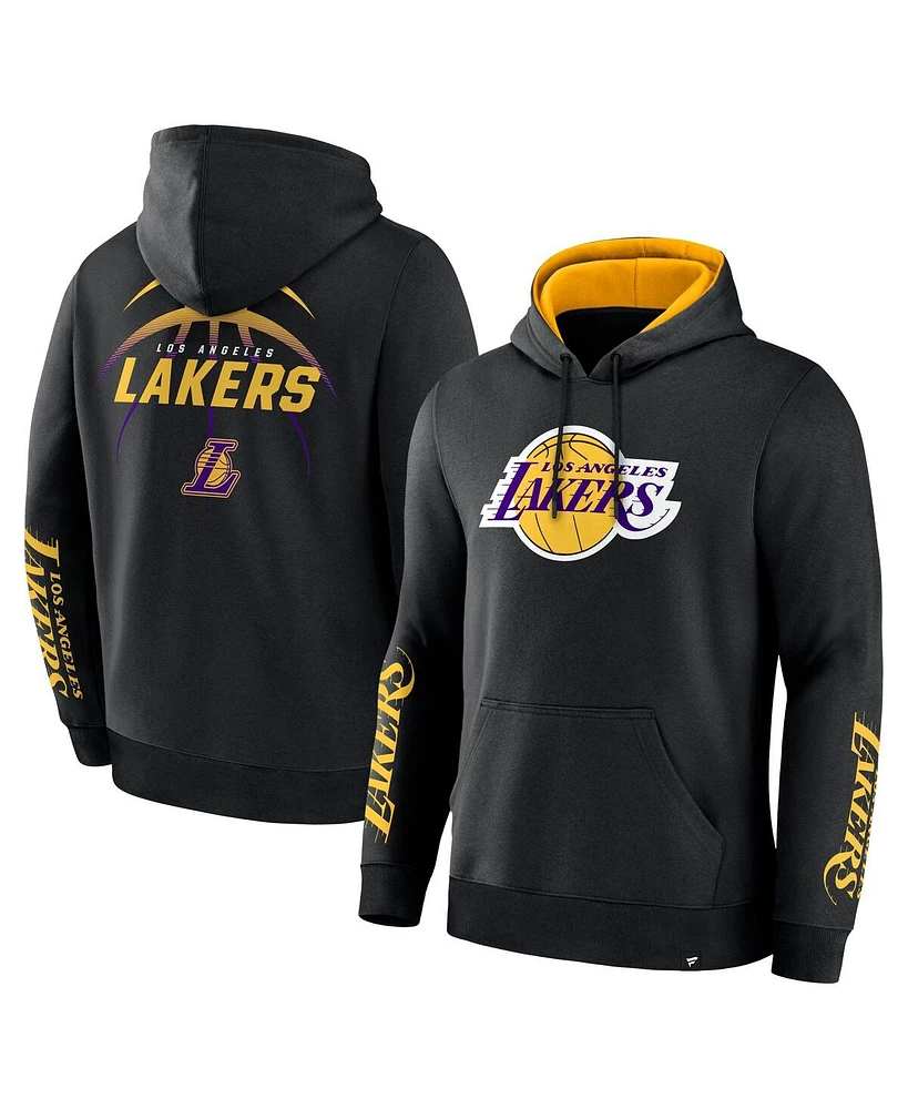 Fanatics Men's Black Los Angeles Lakers Legacy Guard Pullover Hoodie
