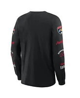 Fanatics Men's Black Florida Panthers Boxed Legacy Long Sleeve T-Shirt