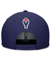 Nike Men's Gray/Royal Atlanta Braves Pro Performance Snapback Hat