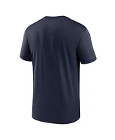 Nike Men's Navy West Virginia Mountaineers On-Court Basketball Legend Practice Performance T-Shirt
