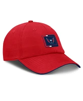 Fanatics Men's Red/Navy Washington Capitals Authentic Pro Ripstop Adjustable Hat