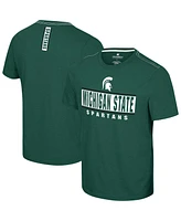 Colosseum Men's Green Michigan State Spartans No Problemo T-Shirt