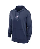 Nike Women's Navy Chicago Cubs City Connect Practice Performance Pullover Hoodie