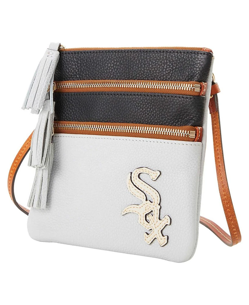 Dooney & Bourke Chicago White Sox Infield Triple Zip Crossbody Purse
