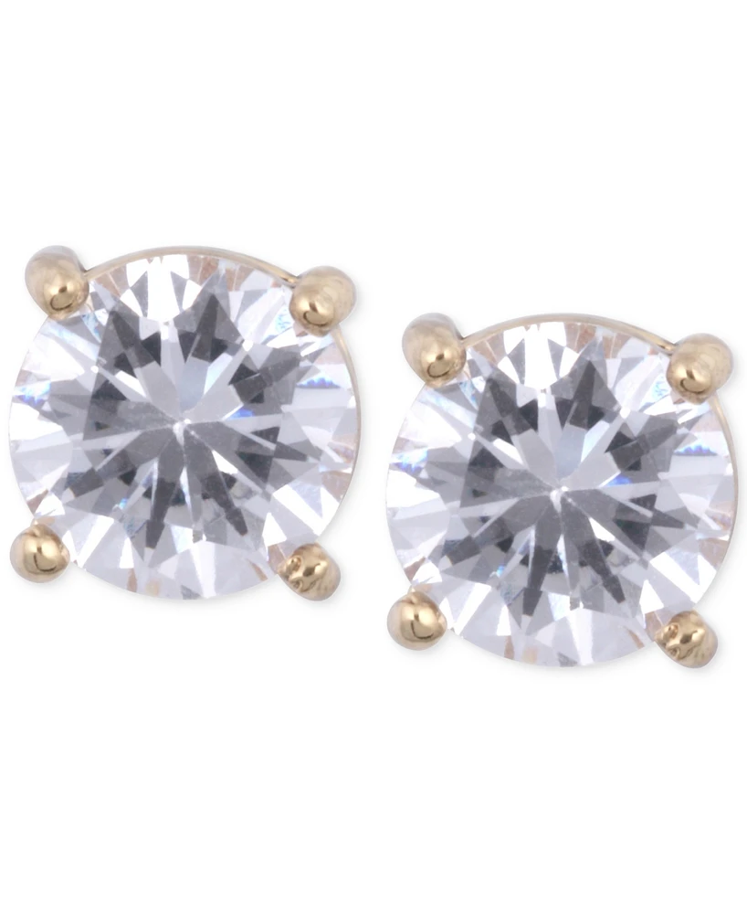 Anne Klein 8MM Crystal Stud Earrings